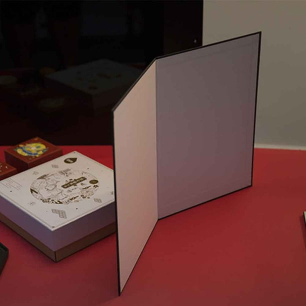 3 In1 Multipurpose For Photography Cardboard Light Reflector Foldable Absorber#